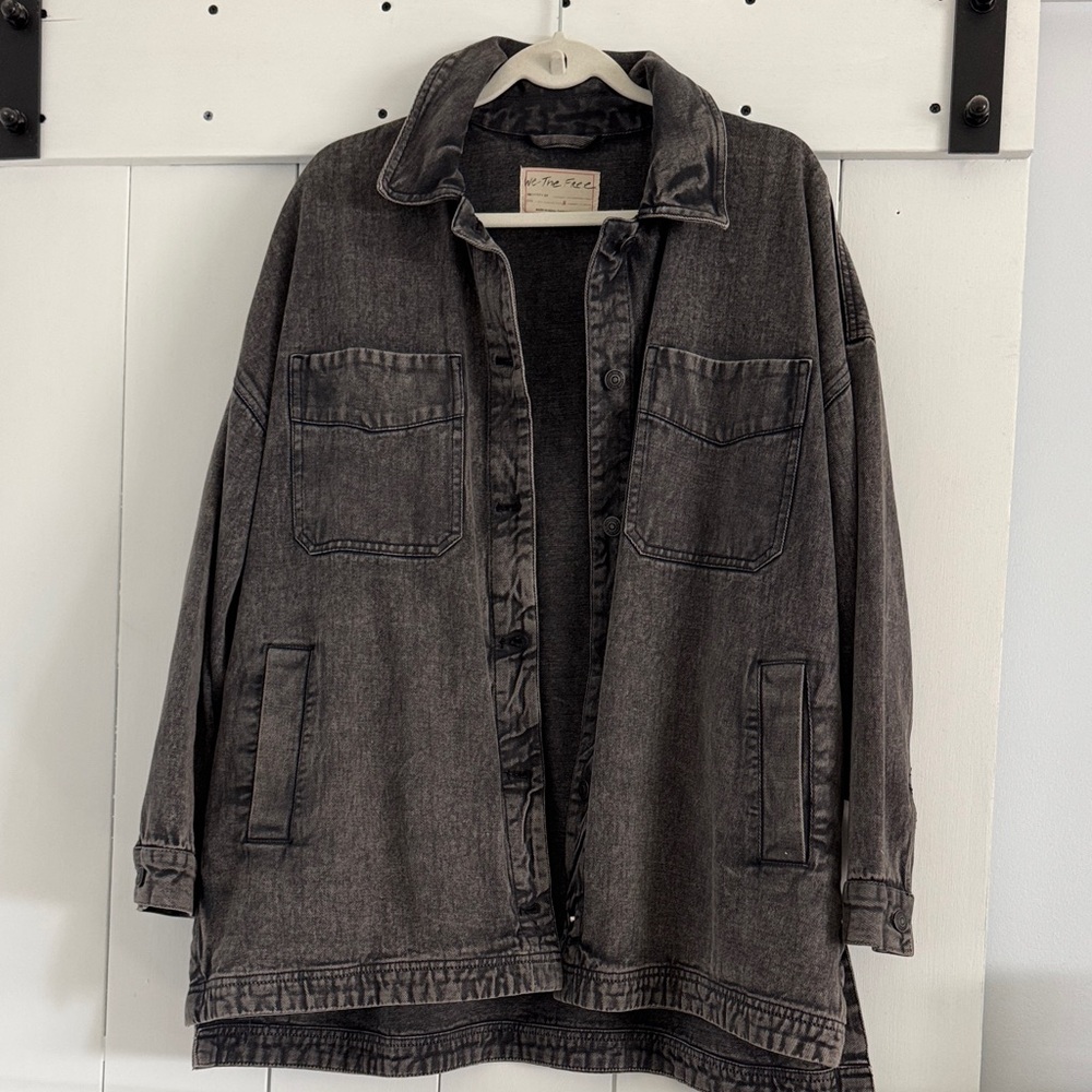 We The Free Black Jean Jacket